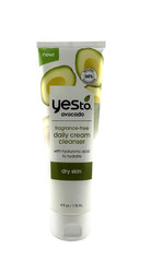 Yes To Avocado Daily Cream Cleanser, Eye Cream & Hyaluronic Acid Serum -Lot of 3