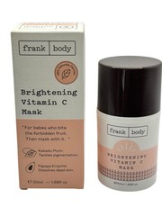 Frank Body Brightening Vitamin C Mask FULL SIZE 1.69 fl oz 50 mL