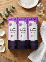 Olay Anti-Wrinkle Firm and Lift 2-In-1 Cream 50 ml – 3 Pack