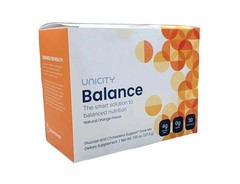 UNICITY Balance Cholesterol Support Drink Mix 30 Stick Pack (ORANGE) Exp 04/2028