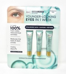 RoC Multi Correxion Hydrate + Plump Eye Cream 3 x 0.03 oz Hyaluronic Acid