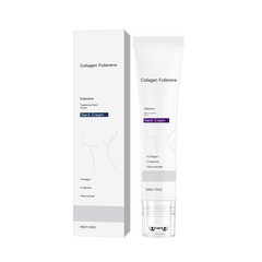 Fullerene Collagen Magec Neck Cream Firming Tightening with Roller 50g