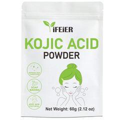 Pure Kojic Acid Powder 60g(2.12oz) for Skincare Products and Homemade Cosmetics.
