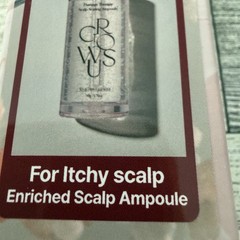 Soothes Clarifies Damage Therapy Scalp Ampoule Crowus 1.76 fl oz Made In Korea