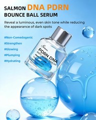 Salmon PDRN DNA AntiAging Serum, 8000ppmPDRN & Salmon Egg, Apple Stem Cells B…