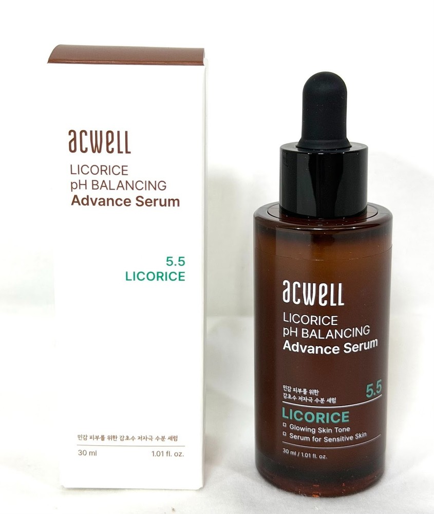 Licorice pH Balancing Advance Serum, 1.01 fl oz (30 ml) – New In Box. EXP 2028.