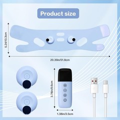 V-Shaped Face Machine Double Chin Reducer, Electric Double Chin Reducer & Fac…