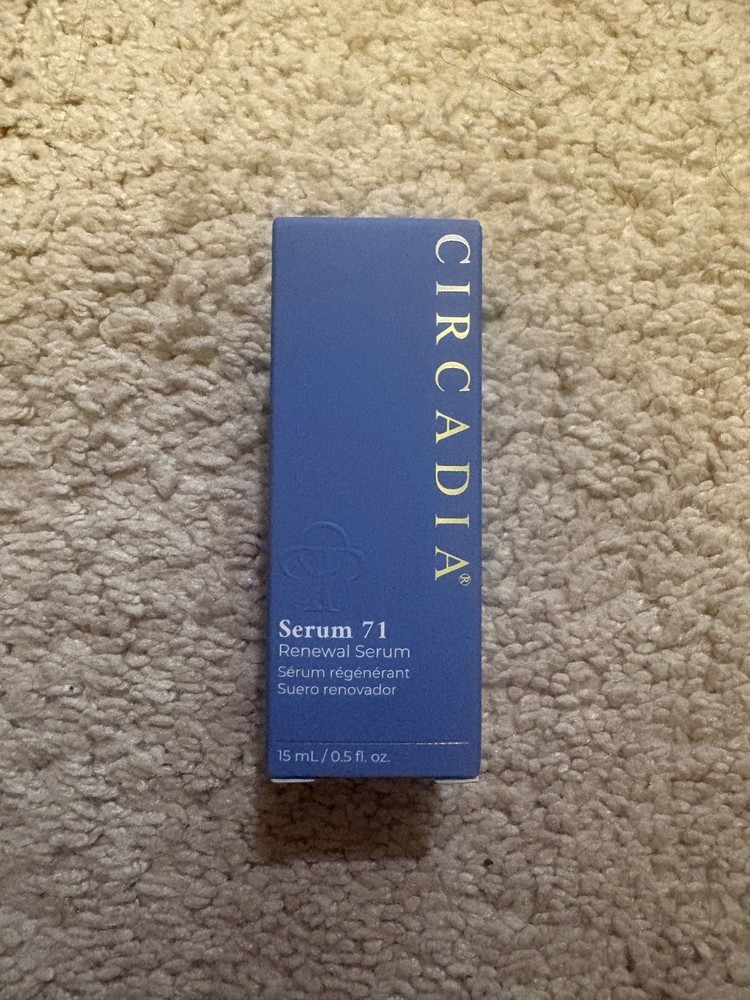 Circadia Serum 71 For Face And Neck 0.5 fl. oz. Exp 3/27 NIB
