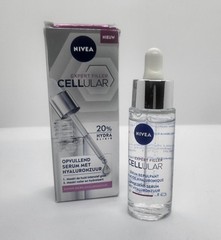 NIVEA Cellular Expert Filler Serum 20% Hydra Elixir Hyaluronic Acid 30ml NEW