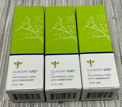 Lot of 3 Gundry MD Polyphenol Dark Spot Diminisher Serum 1oz/30ml NEW SEALED