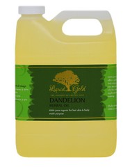 32 oz PREMIUM DANDELION HERBAL INFUSED OIL PURE ORGANIC ALL NATURAL SKIN CARE