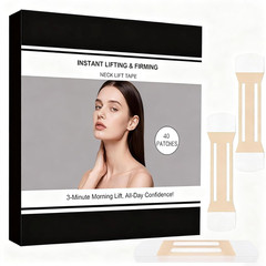 Neck Lift Tape, 40Pcs Neck Tape Lifting Invisible, Instant Neck & Face Tightenin