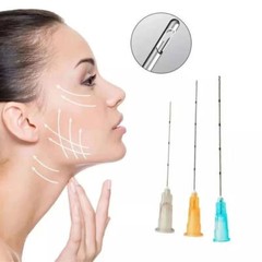 5-50pcs Micro Cannula with Puncture,Blunt Tip for Fillers,USA Shipping