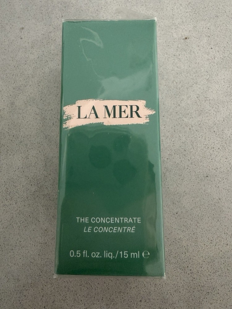 LA MER The Concentrate Full Size 0.5 fl oz / 15 ml Sealed in box