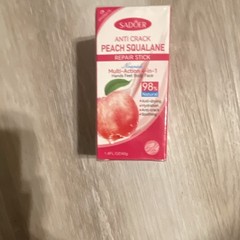 SADOER Anti Crack Peach Squalane Repair Stick Hydrating SPF2 1.4 fl oz