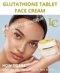 2pcs. Glutathione comprime Nourishing & hyrading body lotion & Face Cream Set