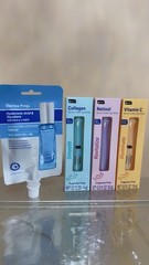 B Pure Under Eye Serum Roller Set of 3 Retinol, Vitamin C, Collagen+Free Gift