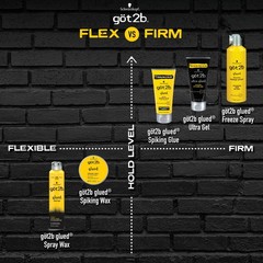 Got2b Glued Blasting Freeze Hairspray, 12 oz, 12 Fl Oz (Pack of 2), yellow