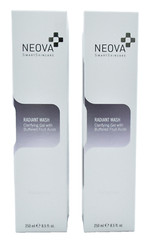 NEOVA Radiant Wash Clarifying Gel ( 8.5 fl oz /250 ml) *New In Box* [ 2 Pack]