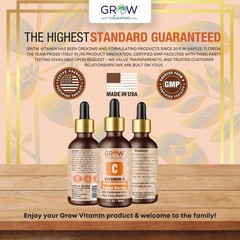 30% VITAMIN C SERUM + E + Aloe Vera + HYALURONIC ACID (HA) ORGANIC ANTI-AGING