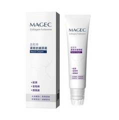 Fullerene Collagen Magec Neck Cream Firming Tightening with Roller