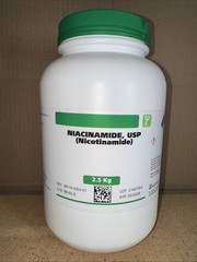 Niacinamide, USP (Nicotinamide) 2.5 Kg, FACTORY SEALED***FAST FREE SHIPPING***