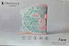 OMNILUX Contour FACE LED Light Therapy Mask Anti-Aging -full Original Kit