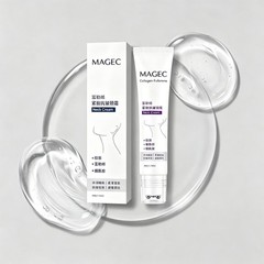5PCS Magec Collagen Fullerene Neck Cream Firming Tightening containing Roller