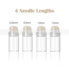 1Pcs Anti Aging 0.25/0.5/0.6/1.0/1.5mm 20Pin Derma Roller Serum Applicator Tool