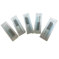 10Pcs Cooper Bent or Straight Tips/50pcs Silver Thin Tips for Beauty Plasma Pen