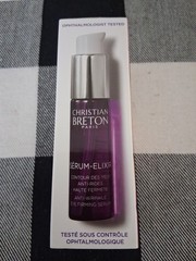 Christian Breton Eye Area Serum Elixir Reduce wrinkles, deep puff unisex France