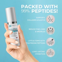99% Peptide Anti-Aging Serum Cocktail Firms Wrinkles Snap-8 Matrixyl Argireline