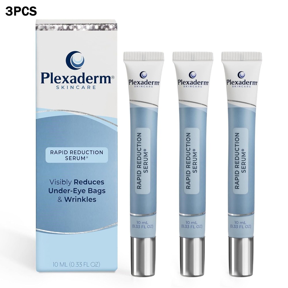 3X Plexaderm Rapid Reduction Serum Visibly Reduces Under-Eye Bags,Wrinkles 2026~