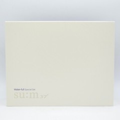 SU:M37 Water Full Special 3 pcs Set 8 Items Moisturizing Hydrating K-Beauty