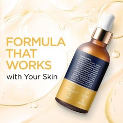 Vitamin C Serum for Face with Stem Cells Hyaluronic Acid Vitamin E Aloe Vera For