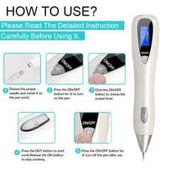 Plasma Pen Laser Skin Tag Mole Wart Remover Pen Dark Spot Tattoo Remover Machine