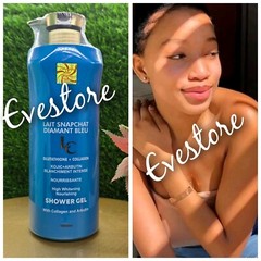 Lait snaptchat Diamond blue Glutathion & Collagen Shower Gel 1000ml Body Wash 👌