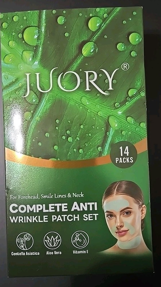 Juory New Upgraded Anti-Wrinkle Herbal Patches with Centella Asiatica Collage…
