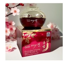 My Gold Korea Red Ginseng Cream Aqua Wrinkle, Anti-Aging & Whitening 50ml
