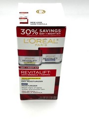 L’OREAL Day + Night Kit Revitalift Anti-Wrinkle + Firming 1.7oz Each