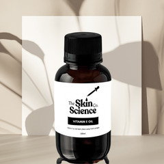 Natural Vitamin E Oil 100% Pure Anti Aging E Oil for Moisturized & Youthful Skin