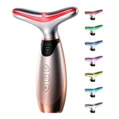 Pedete Facial Massager, 7 Colors Red Light Therapy for Face and Neck, Face Li…