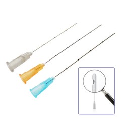 5-50pcs Micro Cannula with Puncture,Blunt Tip for Fillers,USA Shipping