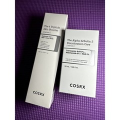 COSRX Lot of 6 Peptide Skin Booster Serum Alpha Arbutin 2 Discoloration NEW