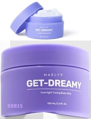 MAELYS GET-DREAMY Overnight Toning Body Whip,100ML / 3.4 FL OZ NEW WITH BOX