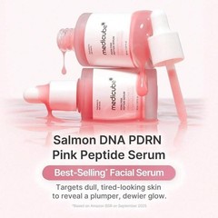 Medicube PDRN Pink Peptide Essence 30ml, Improve Skin Elasticity, Reduce Pigment