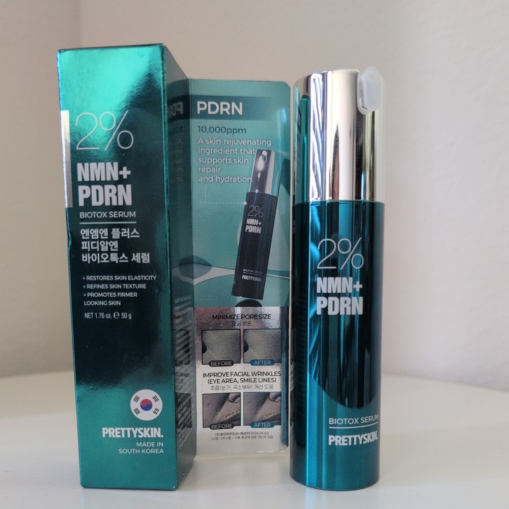 PRETTYSKIN 2% NMN+PDRN Serum 1.76oz 💙✨ Firming Glow Care