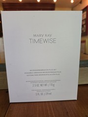 Mary Kay Timewise Microdermbrasion Plus Set 2.5 Oz & 1 Oz. Brand New In Box