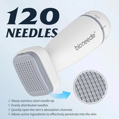 Bio Needle Derma Stamp Microneedling Tool Adjustable Needle For Hair Growth Body
