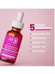 Seoul Ceuticals Ultra Brightening Kojic Acid Serum New Sealed Bottle Exp 12/2027